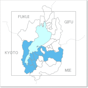 map-shiga